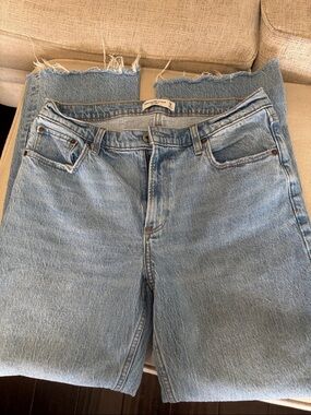 Women Abercrombie Jeans baggy low Rise size 29 8R